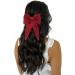 Bow for Hair Coquette-Handmade in Italy-Hair Clip for Women and Girls with Bow-French Closure - Buy Online on GoSupps.com