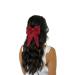 Bow for Hair Coquette-Handmade in Italy-Hair Clip for Women and Girls with Bow-French Closure