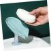 2 Pcs Boxes Soap Drainer Leaf Aluminum Storage - Buy Online on GoSupps.com
