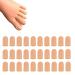 30 Pieces Gel Toe Caps Silicone Toe Protector Toe Covers Protect Toe from Rubbing Ingrown Toenails Corns Blisters Hammer Toes and Other Painful Toe Problems Beige