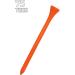 Pride Golf Tee - Orange - 3-1/4-Inch - 75 Count - Buy Online on GoSupps.com
