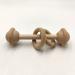 Arakierst Beech Wood Ring Rattle Teether - Montessori Educational Toy - Buy Online on GoSupps.com