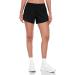 HeyNuts Stride Women's Running Shorts | Mid-Waisted Athletic Shorts with Side Pocket | Workout Shorts with Liner | 4 Inseam | Black - Buy Online on GoSupps.com