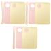 Balacoo 6 Sets Nail Art Palette Paint Palette Foundation Blending Plate Spatula Eyeshadow Spatula Nail Palette Cosmetic Mixing Plate Eyelash Pigment Tray Oil Paints Makeup Acrylic