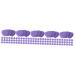 FOMIYES Nail Wipes 1000 Sheets Eyelash Cleaning Pads Nail Cotton Wipes Eyelash Extension Glue Remover Wipes Lash Extension Supplies Nail Cotton Pads Travel Purple Polishing Pad Nail Polish 4.8x4.8cmx5pcs Purplex5pcs