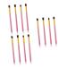 Shop Minkissy 12 Pcs Foundation & Highlighter Makeup Brush Set - Synthetic Hair Pink Glitter Cosmetics Tools for Flawless Makeup - Buy Online on GoSupps.com