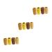 Coheali 12 Rollen Gift Macrame Botton Cordel Wickelsil natural cooking yarn bakery yarn kitchen yarn cook macrame accessories DIY craft thread camps rope cord elastic as shown x 3 pieces 10*5*5cmx3pcs