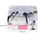 Jerliflyer Portable Pink Contact Lens Container with Marble Surface & Mirror | Fashionable Square Design for Outdoor Use - Buy Online on GoSupps.com