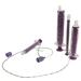 ABNOBA PET STORE ONE NEW LONG LIFE Sterile Tube Feeding Kit 6 French (2.00mm) 2 SYRINGES Medium & Large Breed Puppies Feeding Tube