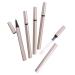 WOFASHPURET 5pcs Eyeliner Empty Pipe Refillable Liquid Glitter Eyeliner Lip Gloss Tubes Bottle Golden Plastic 1 count (Pack of 1) Golden
