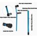 Forearm Crutches Adjustable Folding Cane Height Adjustable Forearm Crutches Lightweight Aluminum Elbow Support with Shock Absorbing Splightw - Buy Online on GoSupps.com