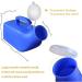 Urinals for Men 2000ml Thick Plastic Mens Bedpan with Lid - Spill Proof Campin Urinary Pee Male Urinal W2J6 - Buy Online on GoSupps.com