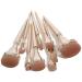 9 Golden Oval Makeup Brush Foundation Blush Traceless Makeup Brush Set Eyeshadow Brush Set