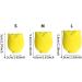 Ymiko Makeup Brush Holder | Reusable Brush Cover Organizer | Essential Yellow Brush Storage for Brushes & Beauty Tools - Buy Online on GoSupps.com