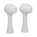 Facial Cleansing Brush Double-Sided 2 Pieces Standing Base Facial Cleansing Brush