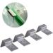 POPETPOP Stainless Steel Aquarium Glass Cover Lid Bracket - 4PCs Non-Slip Support Holder for Fish Tank Glass, Durable (10mm) - Buy Online on GoSupps.com