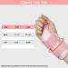 HYCOPROT Wrist Brace Night Support Splint for Wrist Pain Relief - Carpal Tunnel, Arthritis, Tendonitis - Adjustable Straps - Pink, S/M (Right Hand) - Pack of 1 - Buy Online on GoSupps.com