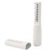 2 in 1 Hair Straightener Comb and Straighten All Hair Types Adjustable Temperature Anti Scald Design (Khaki)