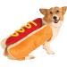 Funny Halloween Costume for Dogs & Cats - Hot Dog Outfit for Golden Retrievers Corgis & Mops | Size S to M | Perfect Christmas Party Costume - Buy Online on GoSupps.com