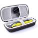 HUFFA Eva Protective Storage Case for Razors & Beard Trimmers - Portable Shaving Box - Durable Black Bag for Travel - Buy Online on GoSupps.com