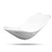 Puj  Puj Flyte Compact Infant Bathtub, Baby Bathtub for Newborns and Infants, Stylish Baby Bath Essentials for Home and Travel, 23.5 x 10.51 x 1.5 inches, White