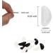 WAFJAMF 12 Pairs Eyeglass Nose Pad - Adhesive Anti-Slip Nose Pads for Plastic Frames & Sunglasses - Buy Online on GoSupps.com