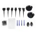Angoily 1 Set Dye Mixing Bowl Hair Dyeing Kit Highlight Hair Brush Tool Hair Dyeing Brush Hair Tint Bowl Balayage Brush Disposable Barber Apron Hair Dye Bowl Household