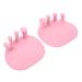 Healifty 4 Pairs Toe Splitter Nail Protector Thumb Protector Nail Polish Gel Foot Finger Separator Foot Toe Adjuster Foot Valgus Protector TPR Pink Toe Stretchers Toe Separators Pinkx4pcs 11X10X6CMx4pcs