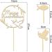 Shop 3PCS Cake Topper Communion | Wood Baptism & Confirmation Decor for Young Girls - Buy Online on GoSupps.com