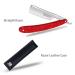 Premium Straight Edge Razor for Men | Stabilizer-Free Barber Razor with Acrylic Handle | Best Shaving Safety Razor for Grooming - Buy Online on GoSupps.com