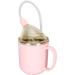 Convalescent Drinking Cup Drinking Aid 1.5mm Pore Feeding Cup Cover to Prevent Leakage 360 Degree Rotation for Home Use (Pink) - Buy Online on GoSupps.com