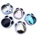 Miedeon travel contact lens container 4er contact lenses etui contact lens container light wearing bar contact lenses etui contact lens container contact lens end can store travel set (blue)