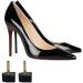 6 Pairs Beige U-Shaped High Heel Tips for Women - 8MM Size, Durable Non-Slip Protectors for Quiet and Comfortable Wear - Buy Online on GoSupps.com