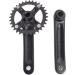 BUCKLOS MTB 170mm Square Taper Crankset - 104 BCD - Single Speed Chainring - 34T Oval - Shimano SRAM FSA Compatible - Buy Online on GoSupps.com