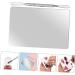Gatuida Palette de Maquillage Professionnelle Acier Inoxydable avec Spatule Palette M langeur pour Nail Art Fond de Teint Cosm tique Portable pour Salon et Usage Personnel - Buy Online on GoSupps.com