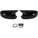 Glossy Black Side Mirror Cap Cover | Rearview Mirror Housing for International Shipping - Buy Online on GoSupps.com