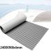 EVA Foam Faux Teak Sheet | 35x94 Grey Boat Yacht Synthetic Decking Mat - Buy Online on GoSupps.com