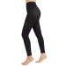 Footless Compression Pantyhose for Women 8-15mmHg Medical Support Tights Compression Socks for Edema Varicose Veins Black S/M