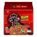 Nong Shim SHIN Ramyun Stir Fry Ramen Gourmet Spicy Noodles 131g by Starry Mart (5 Packs) HALAL