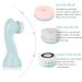 CARESHINE Rechargeable Electric Facial Brush with 3 Heads - Minimize Pores, Acne, and Blackheads - Buy Online on GoSupps.com