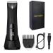Hair Clippers for Men Electric Hair Clippers Body Hair Trimmers with Charging Base LED for Man Groin & Pubic Waterproof Groomer Clippers Shaver Razor One Color