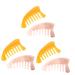 FOMIYES 6 STK Massage comb Multiple tools Hair massage devices massage comb massage comb neck massager scratch massager massage plate care scratch board massage brush jade comb scratch comb