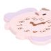 Cartoon Shaped Silicone Teether - Bright Color Embossed Gums Alarm Clock Design (Type 2) - Buy Online on GoSupps.com