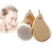 Facial Cleanser Brush with Wood Handle - Soft Bristle Face Care Tool for Men & Women | Gentle Cleansing & Skincare - Buy Online on GoSupps.com