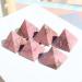 Natural Stone Rhodonite Crystal Pyramid Stone Gemstone Reiki Rose Pyramid Home Decoration Gifts Stone Mineral Specimen - Buy Online on GoSupps.com