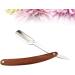 Nature Razor: Vintage Wooden Scales Manual Straight Edge Razor for Men - Safe Wet Shaving & Beard Grooming - Buy Online on GoSupps.com