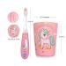 Lily's Home Kids Unicorn Toothbrush Set with Flashing Timer, Cup, and Cover - Encourage Children to Brush Teeth! - Buy Online on GoSupps.com