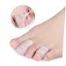 Healifty Silicone Toe Sleeves 5 Pairs - Gel Thumb Protector for Trigger Finger, Toe Sleeve Orthotics & Finger Guard - Transparent Running Shoes - Pack of 5 - Buy Online on GoSupps.com