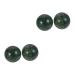 Healeved 4 pieces Jade-Fitness-Handball Massageball Tool Massage device Jade Handball Handball Massage Massage balls for exercises Health massage balls Handballs Puck Handy Older 4.00x4.00cmx2PC Gr nx2Stk