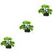 TOPBATHY 3pcs Desk Topper Faux Plants Artificial Pine Bonsai Desk Decoration Fake Bonsai Plant Artificial Plants Home Decoration Decorative Potted Plants Home D cor Outdoor Decorations Greenx3pcs mediumx3pcs - Buy Online on GoSupps.com